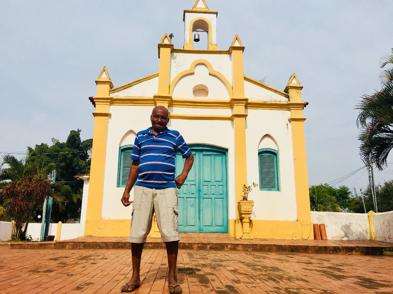 Seu Felipe, mais antigo pescador de seu distrito